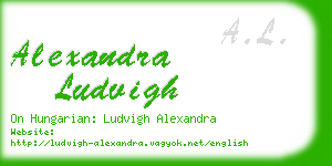 alexandra ludvigh business card